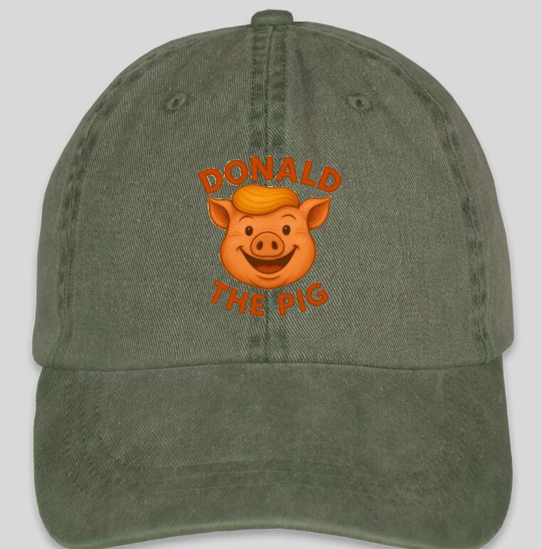 Donald the Pig Cap
